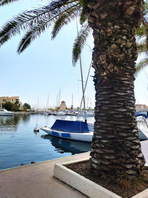 Joli Appartement Avec Grande Et Belle Terrasse, Au Pied De La Plage Du Grazel! جرْويسا المظهر الخارجي الصورة